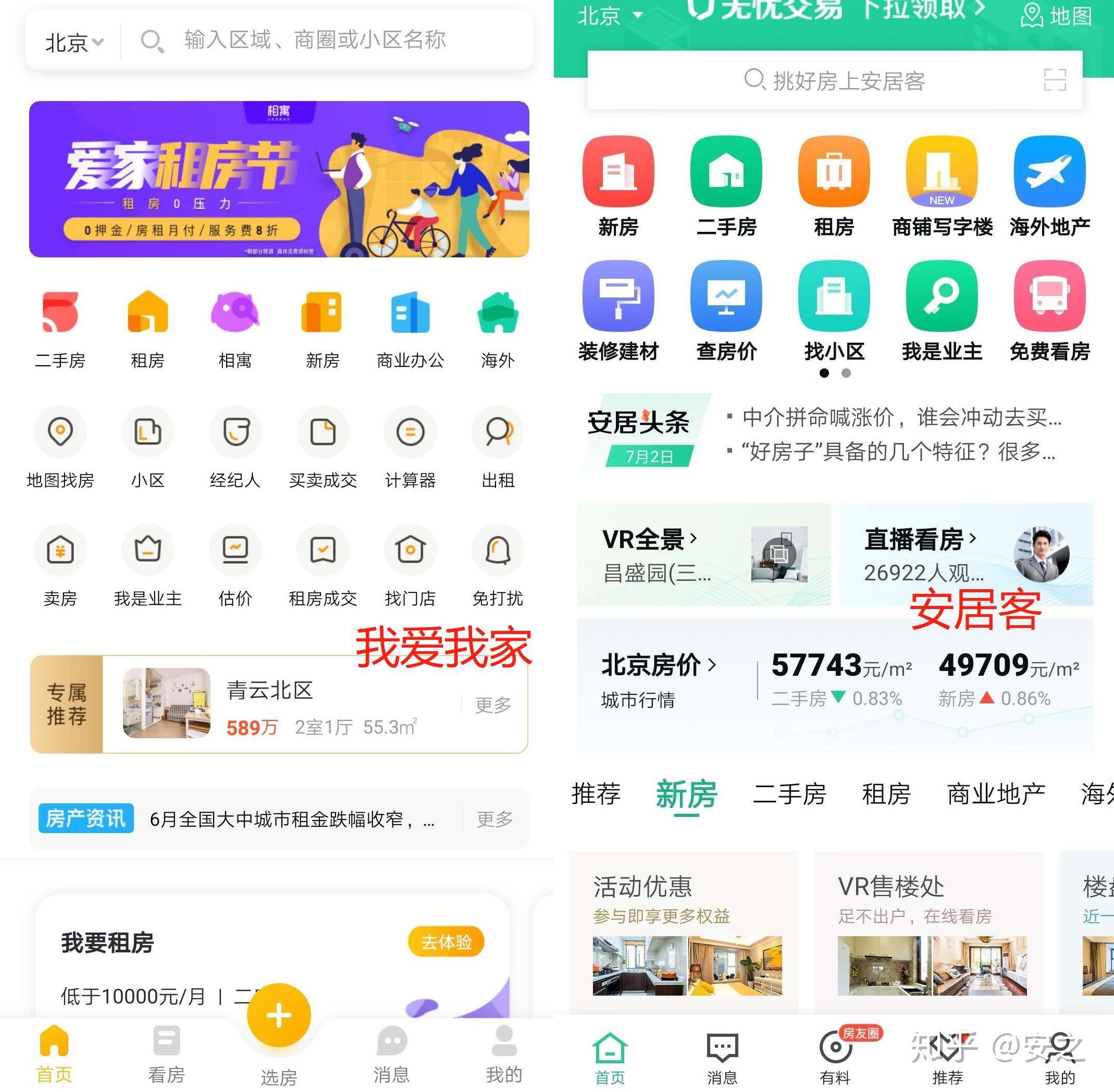 我爱我家app功能分析报告