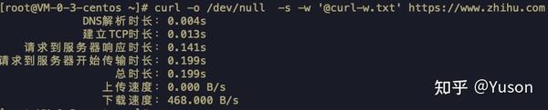 Linux命令小技巧 使用curl分析耗时问题 知乎
