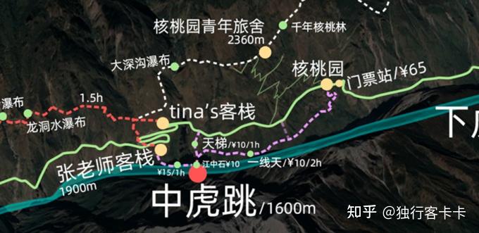 虎跳峡高路徒步攻略(保姆级),中国/全球十大经典徒步线之一 - 知乎