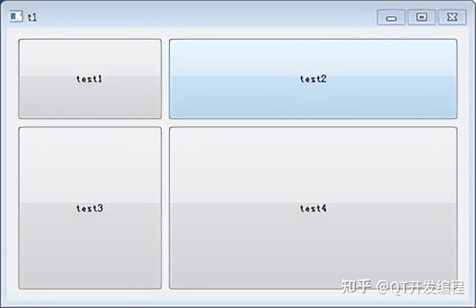 Qt 布局管理器 - 知乎