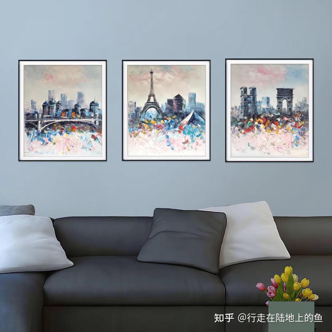 纯手绘油画购买渠道简约现代风格的手绘油画推荐