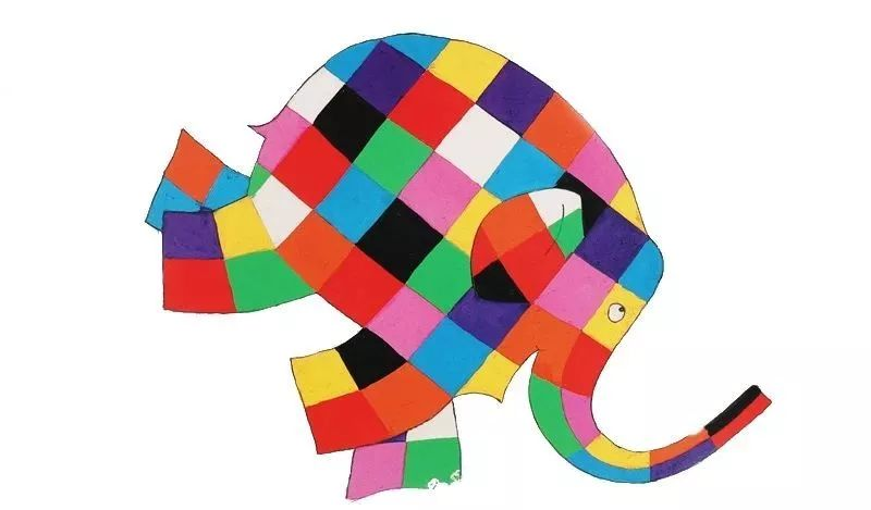 大卫61麦基通过花格子大象艾玛,给孩子们传递了一个个关于勇敢,独立