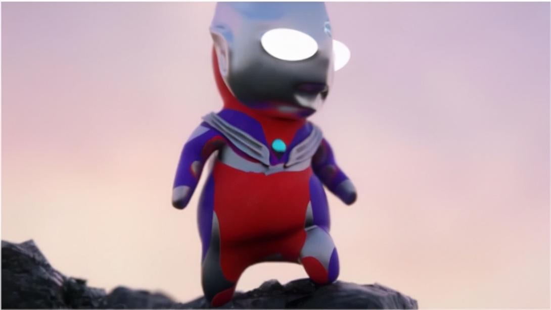 想想那时候还是很开心的"我是奥特曼,我要保护地球,激光发射--滋滋滋"