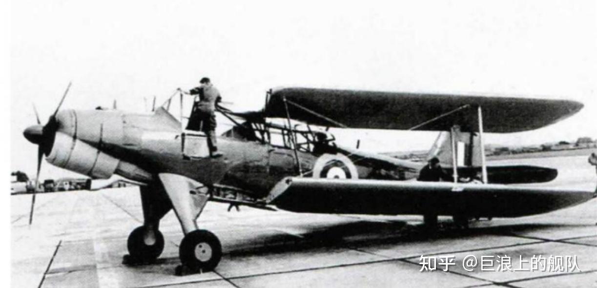 二战英国 费利(费尔雷) 大青花鱼 albacore 舰载鱼雷机