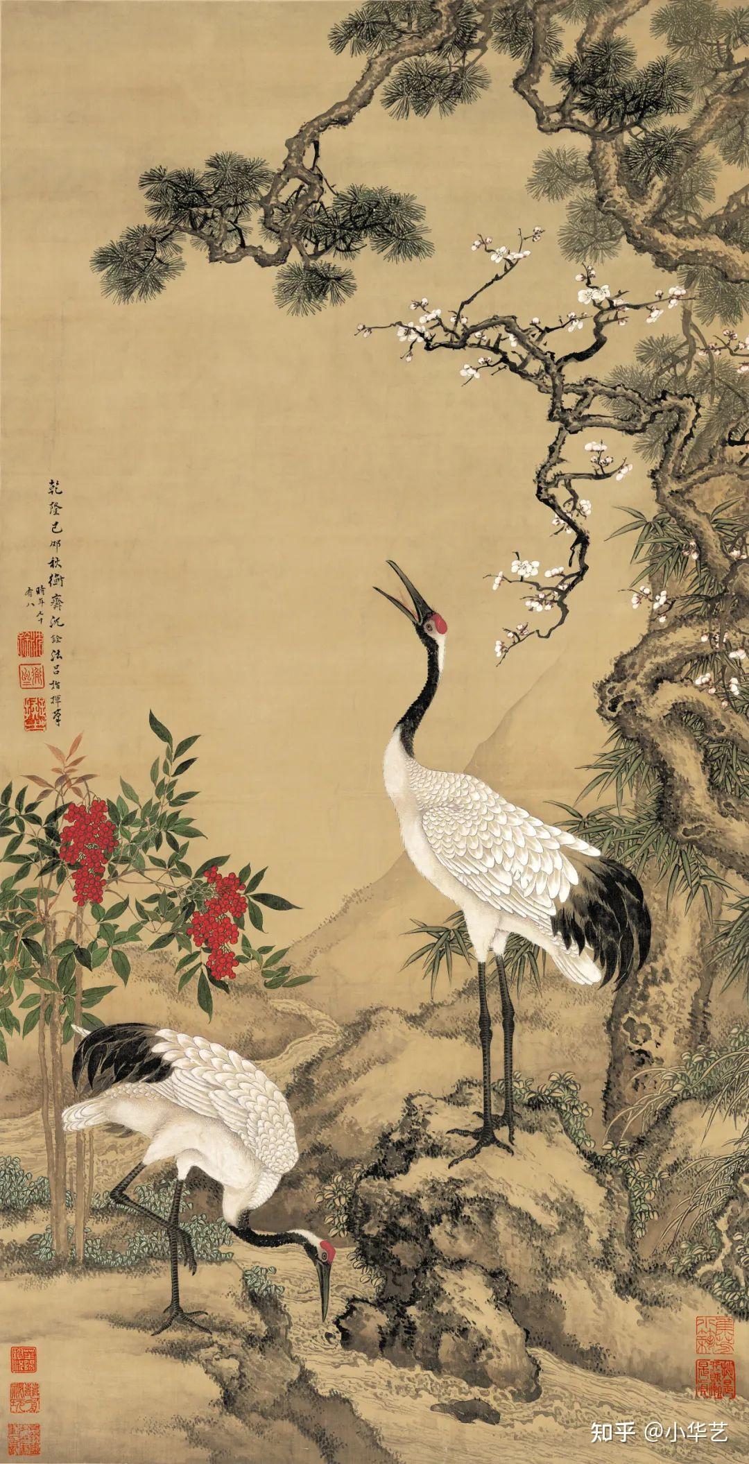 艺术名流 | 富贵黄家 - 黄筌画派,“诸黄画花,妙在赋色” - 知乎