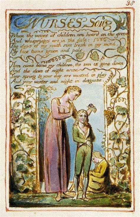 William Blake(威廉·布莱克)《Nurse's Song (Songs of Experience)》《保姆之歌(经验之歌)》解析 ...