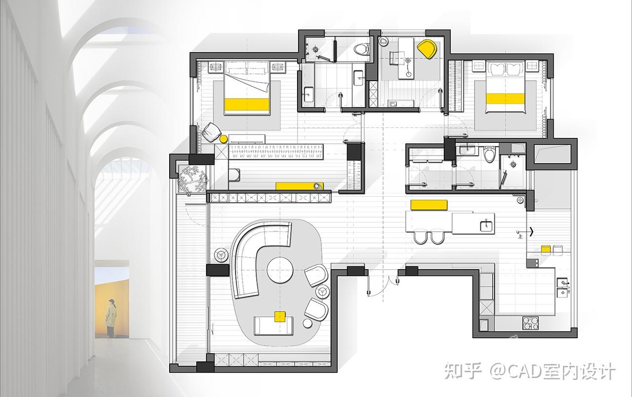 《 15种不同风格彩色平面图