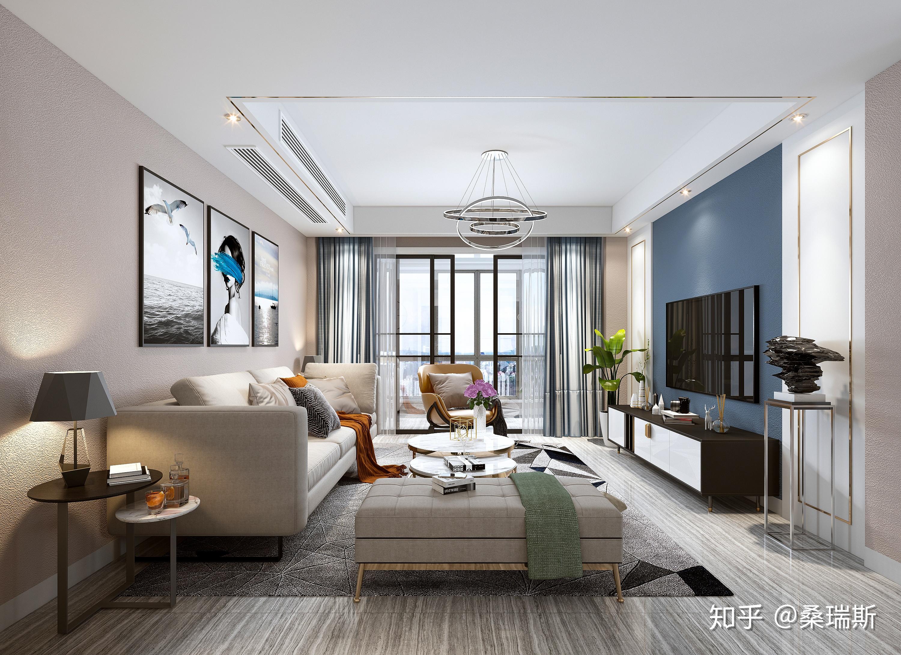 100平方装修设计案例分享