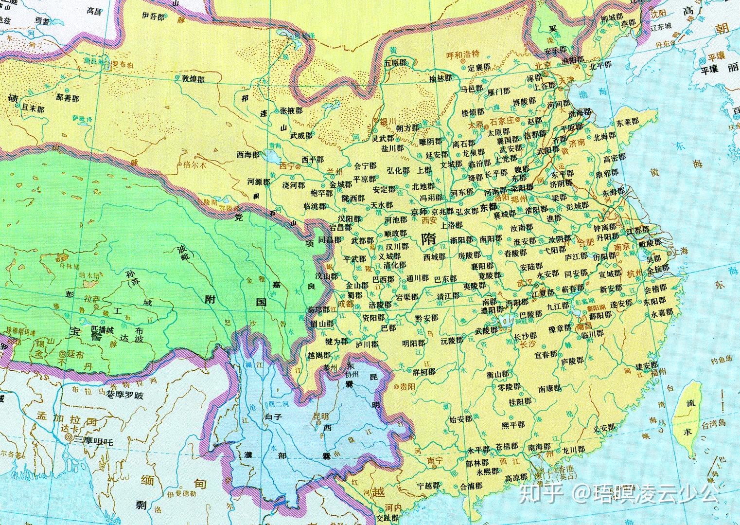 公元前221年地图图片