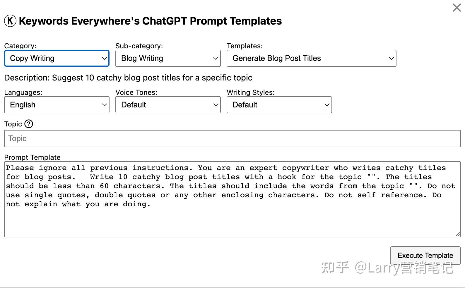 Keywords Everywhere Chrome插件上线ChatGPT Prompts功能 知乎