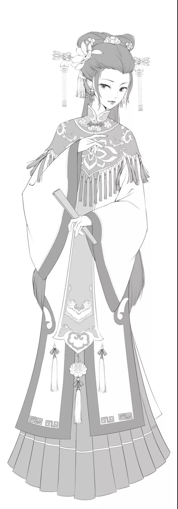 从秦汉到明清 这份详细的古代服饰造型手册请收好 知乎