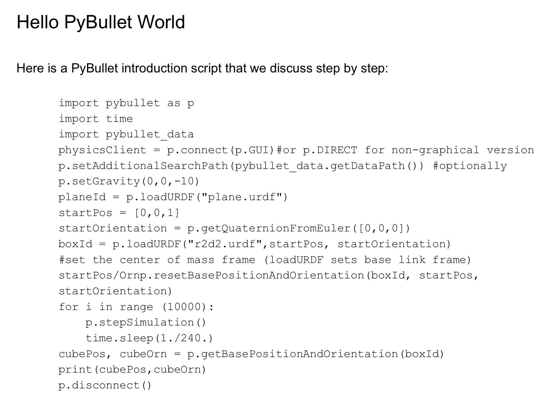[双足机器人]pybullet单足仿真-解决机器人中存在闭链机构的问题 - 知乎