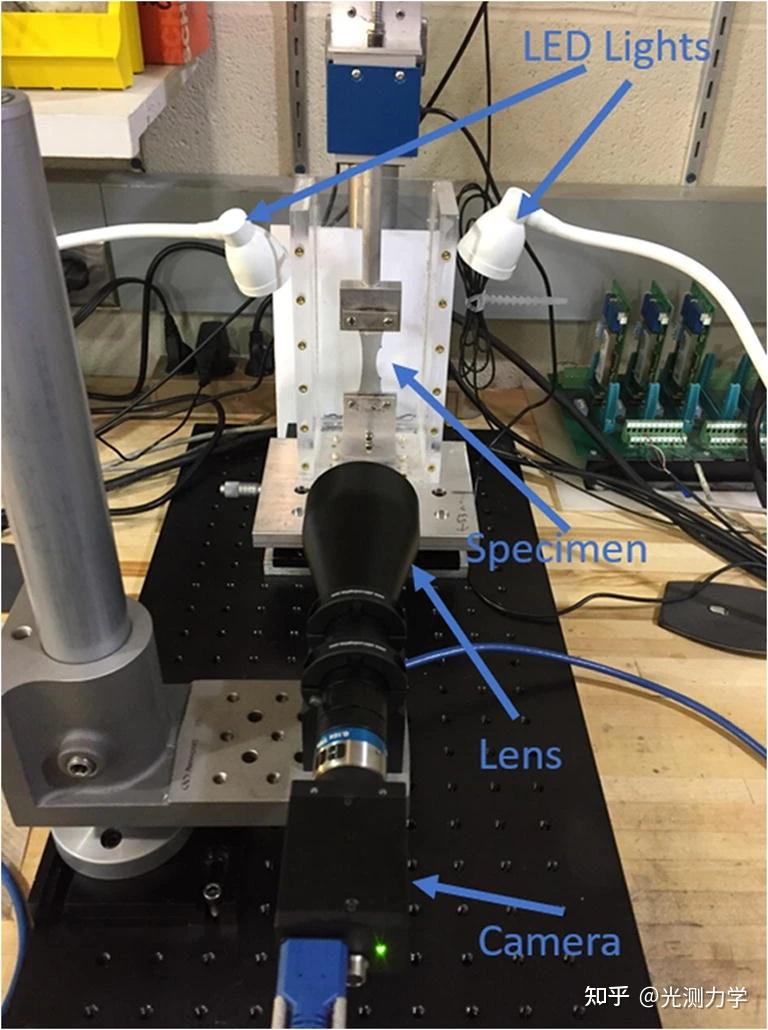 数字图像相关法在水凝胶大变形测量中的应用