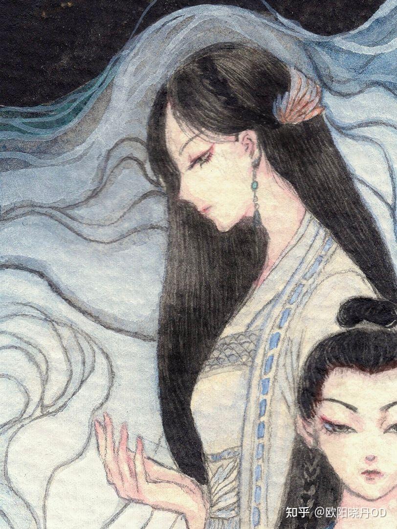 原创插画《聊斋新绘｜青凤》 - 知乎