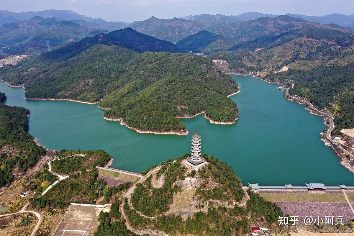 金华东阳市浪坑口水库一道闪耀的生态明珠