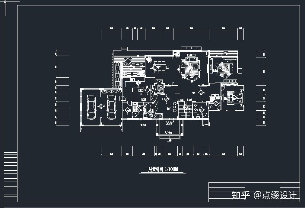 『超全』100套完整室内设计家装CAD施工图（附效果图） - 知乎