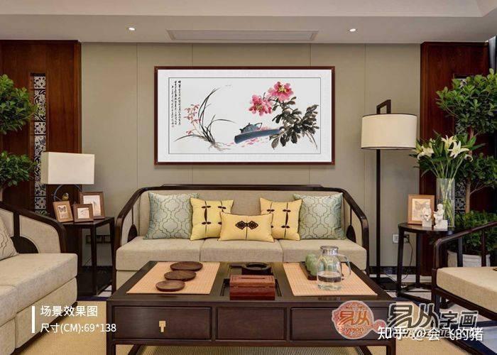 客厅挂画分享 郑晓京花鸟画 尽显文化内涵与品味 - 知乎