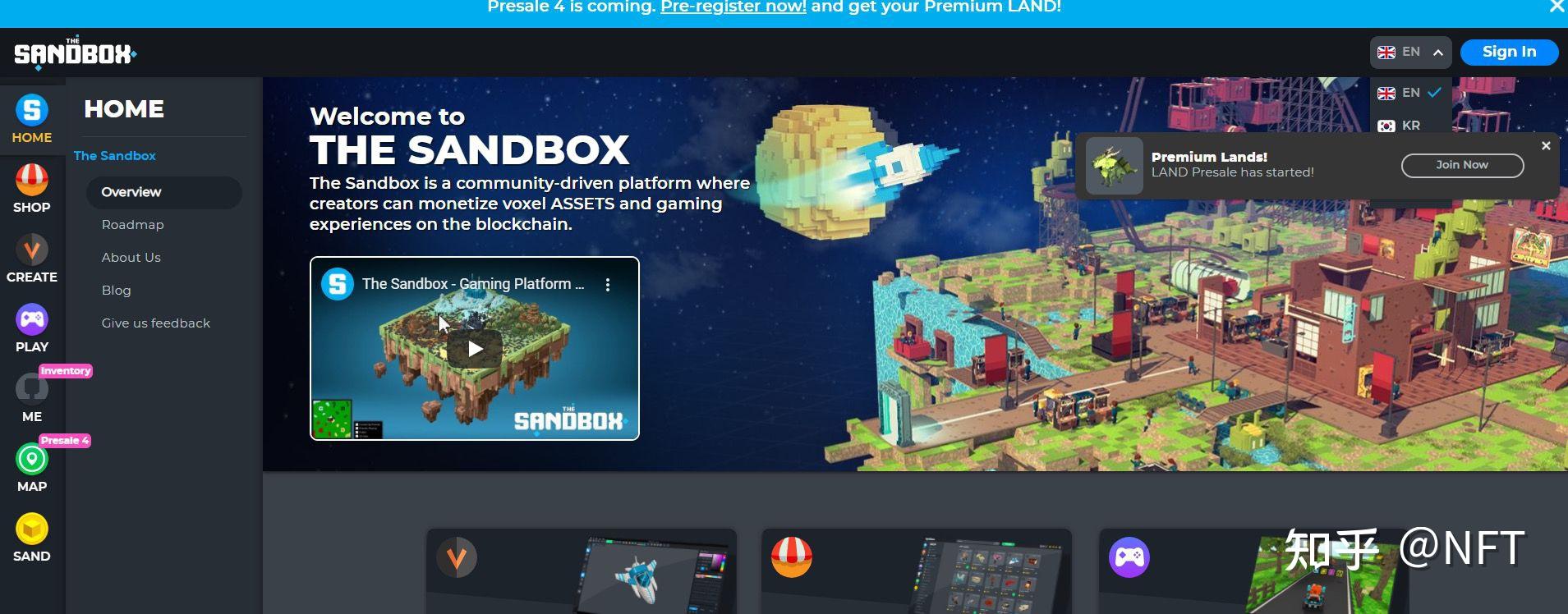 thesandboxsand元宇宙nft游戏