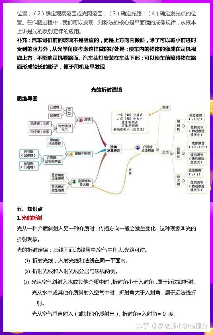关于新版八年级上册（苏科版）物理知识点总结的信息