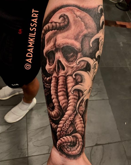 纹身idea丨人类对克苏鲁的具象化永无止境