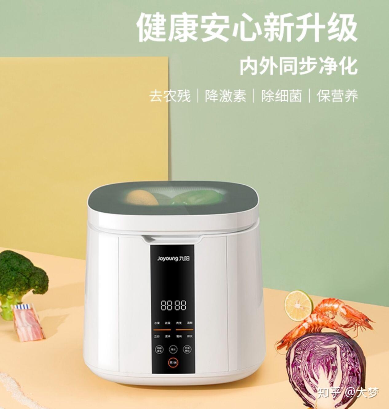 九阳净食机xjs02a家庭洗菜新方式