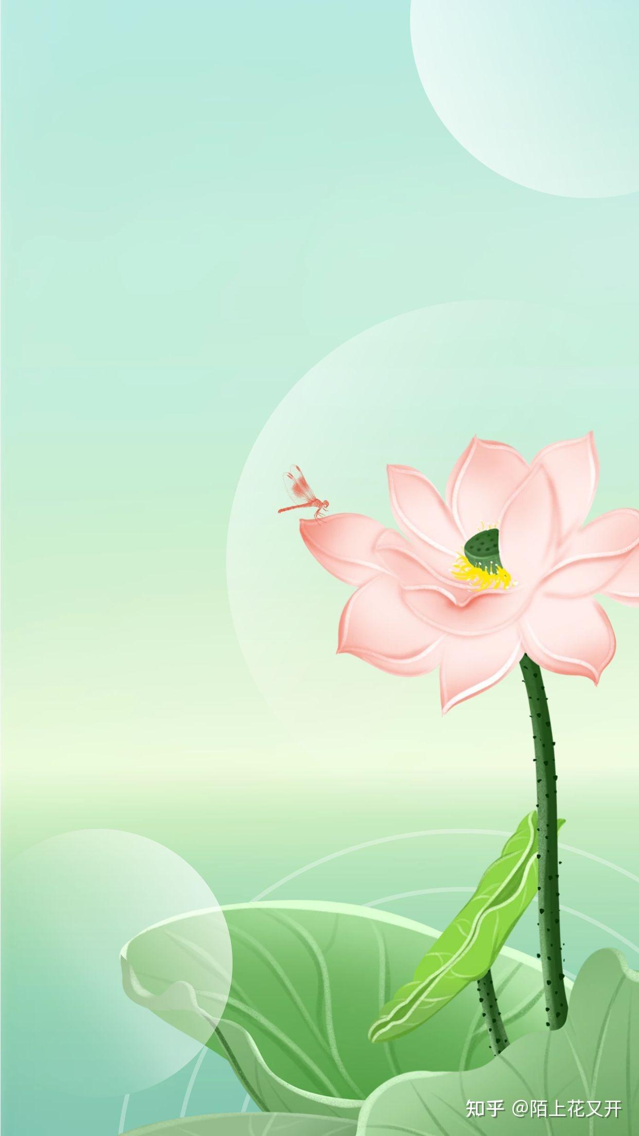 立夏朋友圈文案|立夏中国风水墨海报背景素材