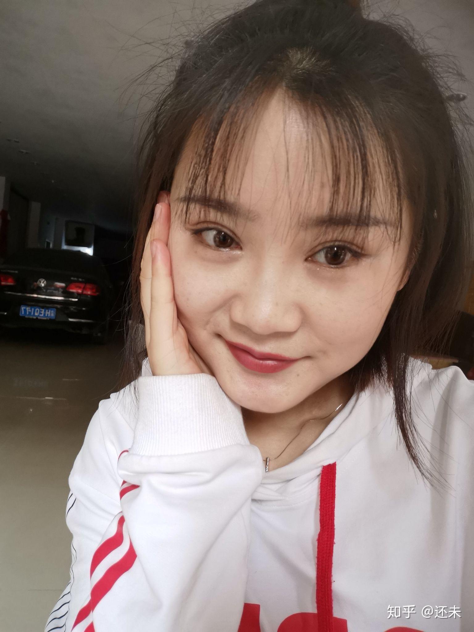 女生的素颜照什么样