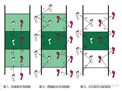 绳梯训练法练习灵敏素质 - 知乎