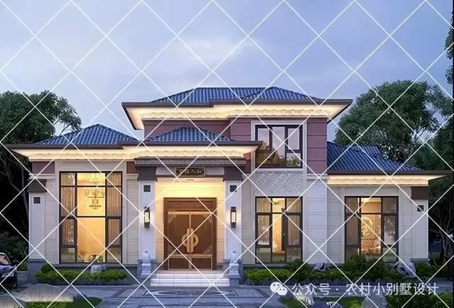 42套一层新中式别墅自建房,也霸气十足乡村一层养老农村别墅住宅 - 知乎