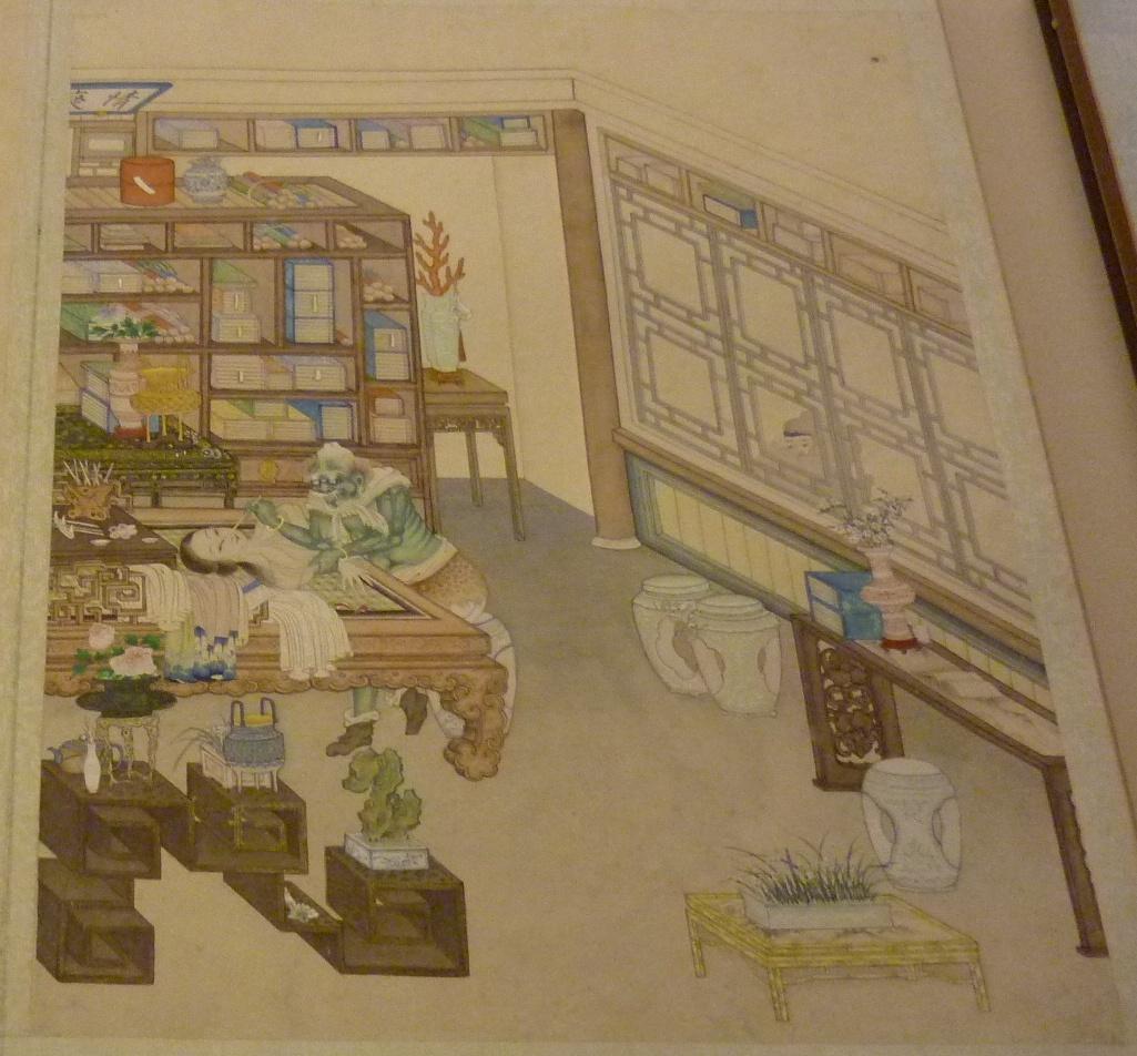 人鬼一体画皮原文与译文配图清光绪画册聊斋图说