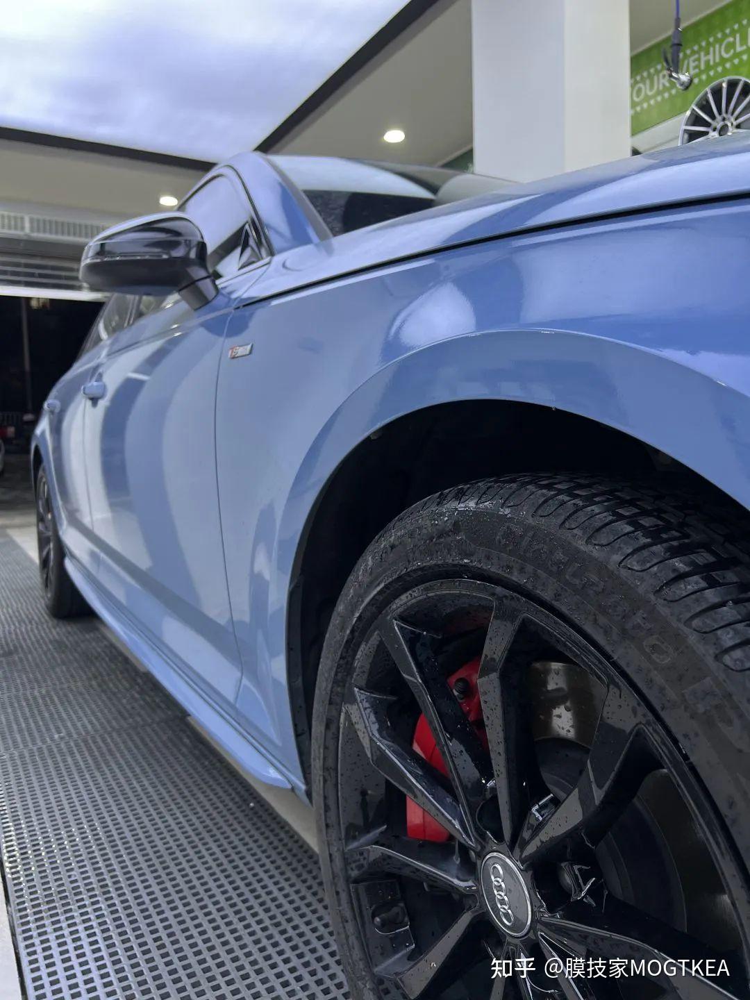 深圳改色贴膜奥迪a4瓷器蓝|将低调且成熟展现得淋漓尽致的颜色 - 知乎