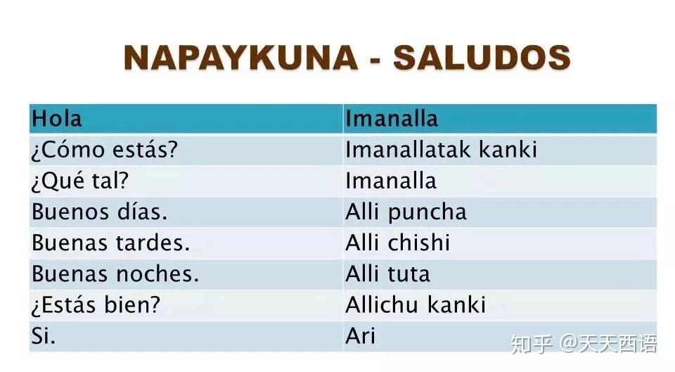 在南美还有这样一种上千万人以它为母语使用的语言