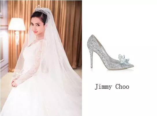 婚鞋有啥好看的?小飞飞也忍不住边吃狗粮边扒一扒这两年明星们的婚鞋.