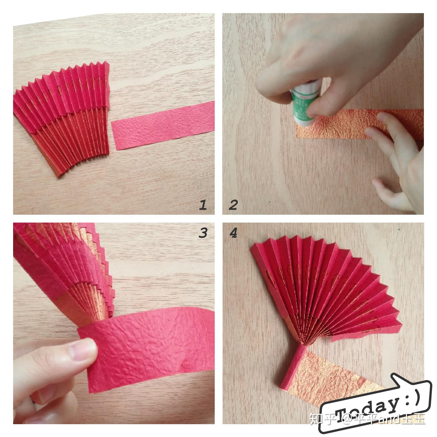 扇子折纸，带给您夏季一丝清凉！