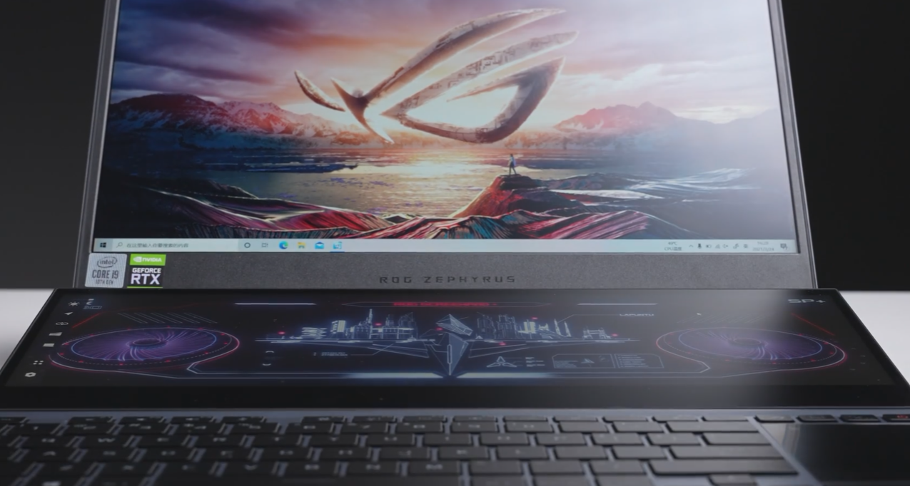 rog玩家国度冰刃双屏笔记本电脑仅售48969元