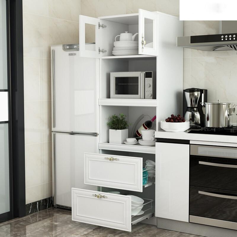 为了好用我把厨房吊柜拆掉做了一组高低柜家人们夸我聪明