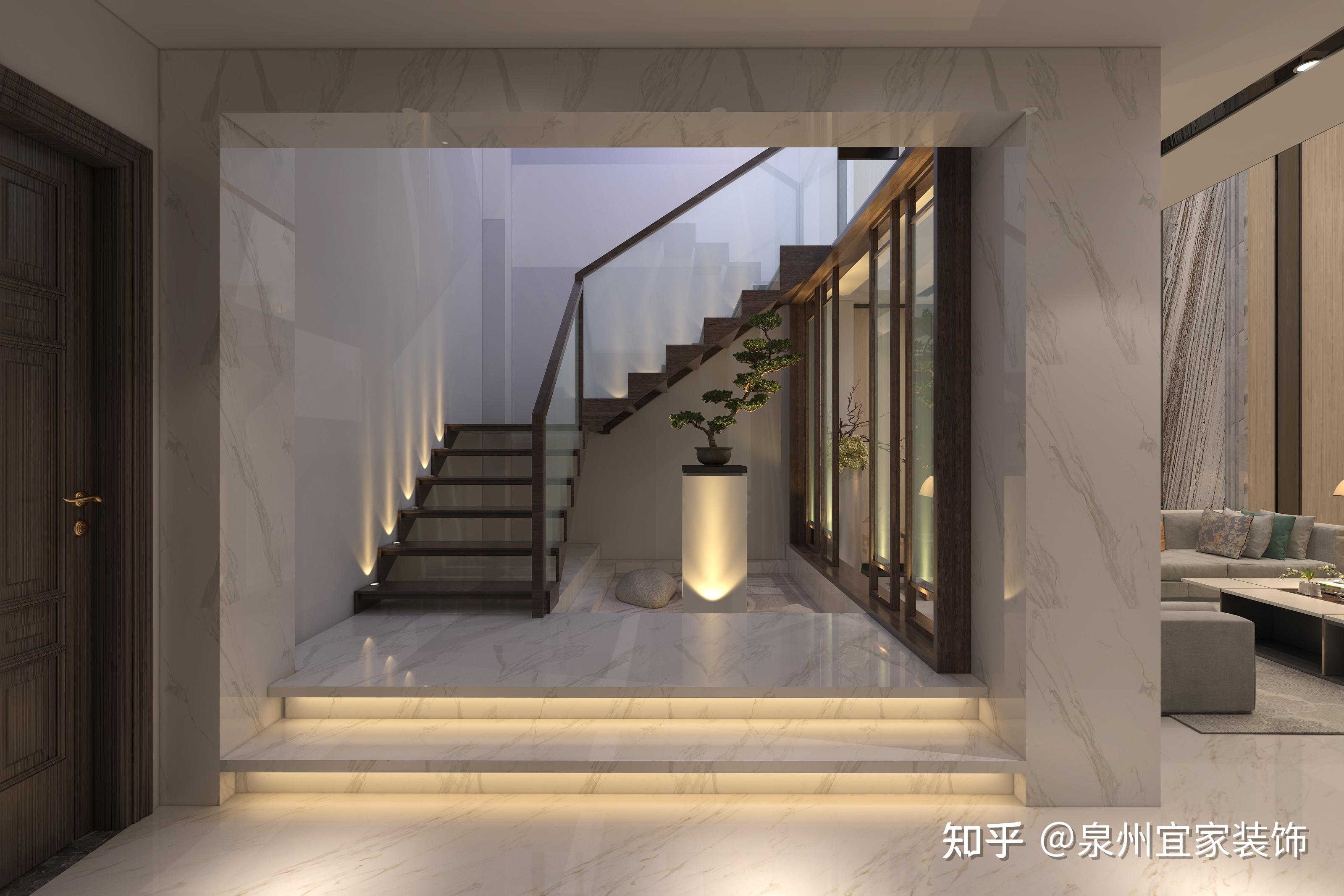 现代简约风格一样适合别墅装修更加清新自然随意自由