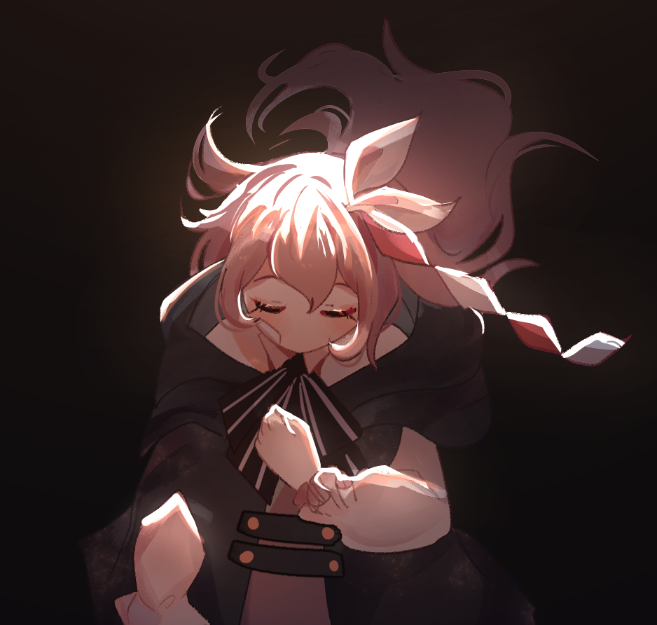 如何给动漫人物打光教你人物顶光画法教程