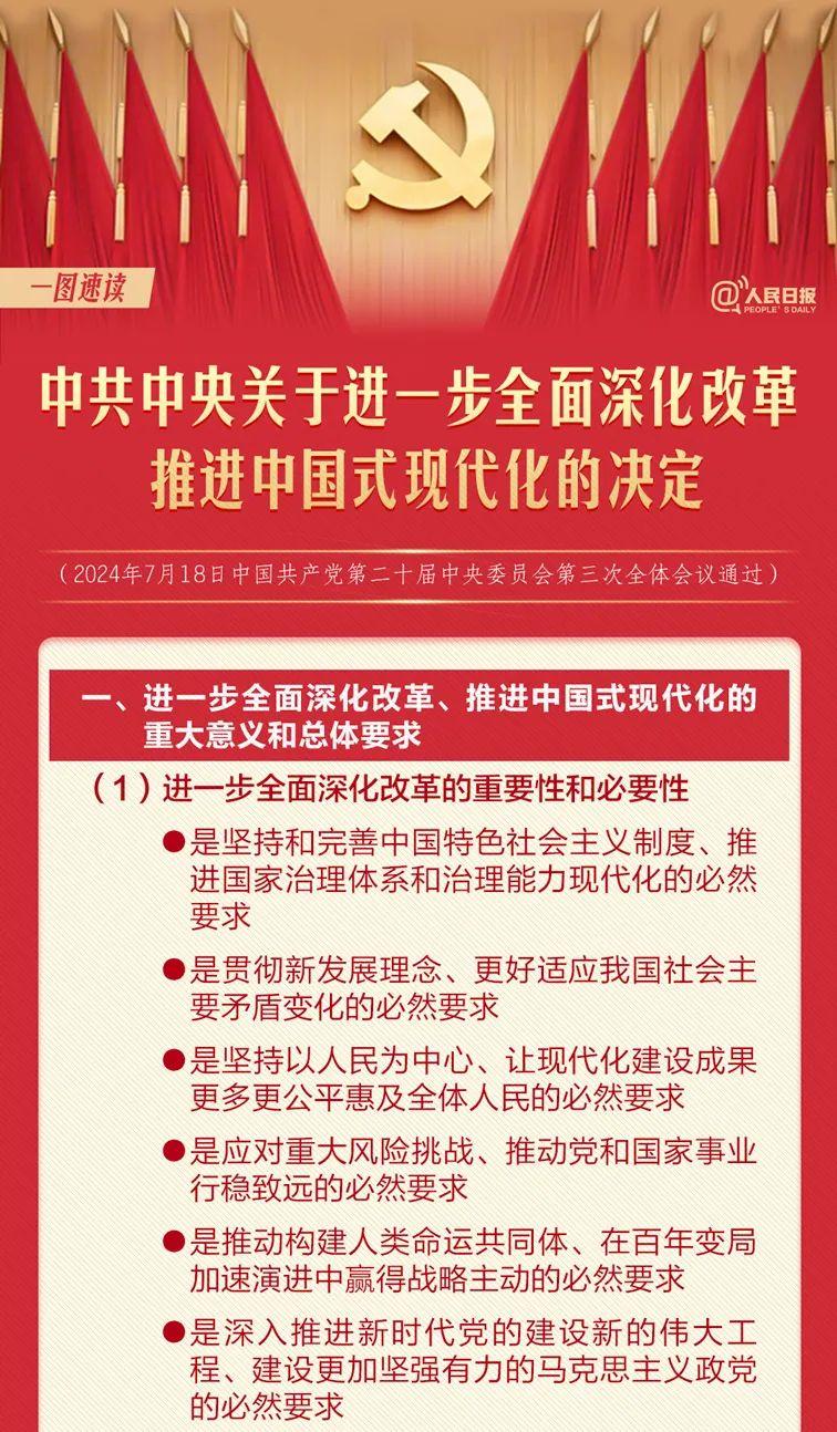 转存!60条要点速览二十届三中全会《决定》 - 知乎