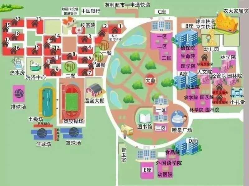 湖南都市职业学院地图图片