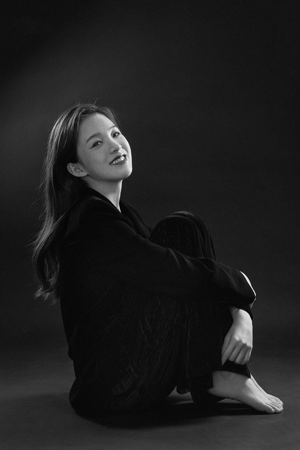 黑白肖像写真|重回"赫本时代"