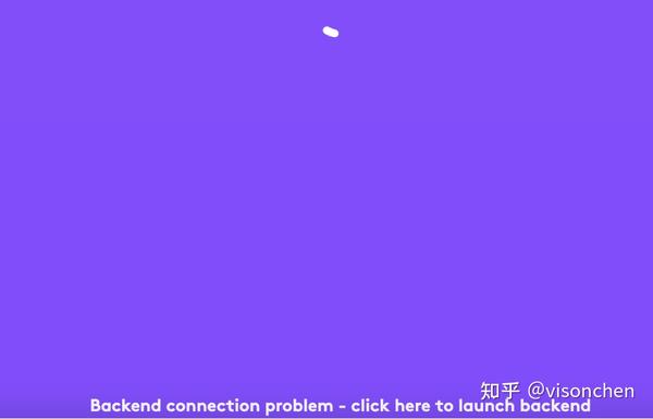 罗技鼠标MAC系统 故障 Backend connection problem click here to launch backend