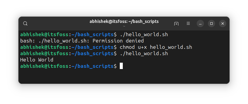 Bash 基础知识系列 #1：创建并运行你的第一个 Bash Shell 脚本 | Linux 中国 - 知乎