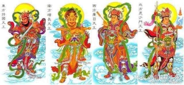 魔家四將,也是佛門四大天王有什麼問題嗎?有,很大的問題.