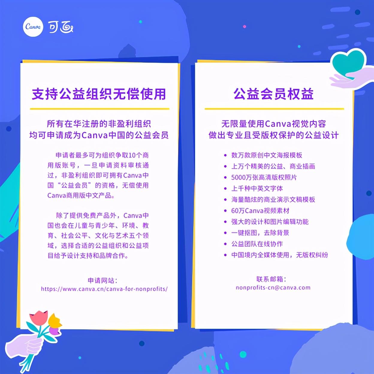 虽然刚刚成立三年,但canva中国是一家极具公益心的初创企业,所有在华