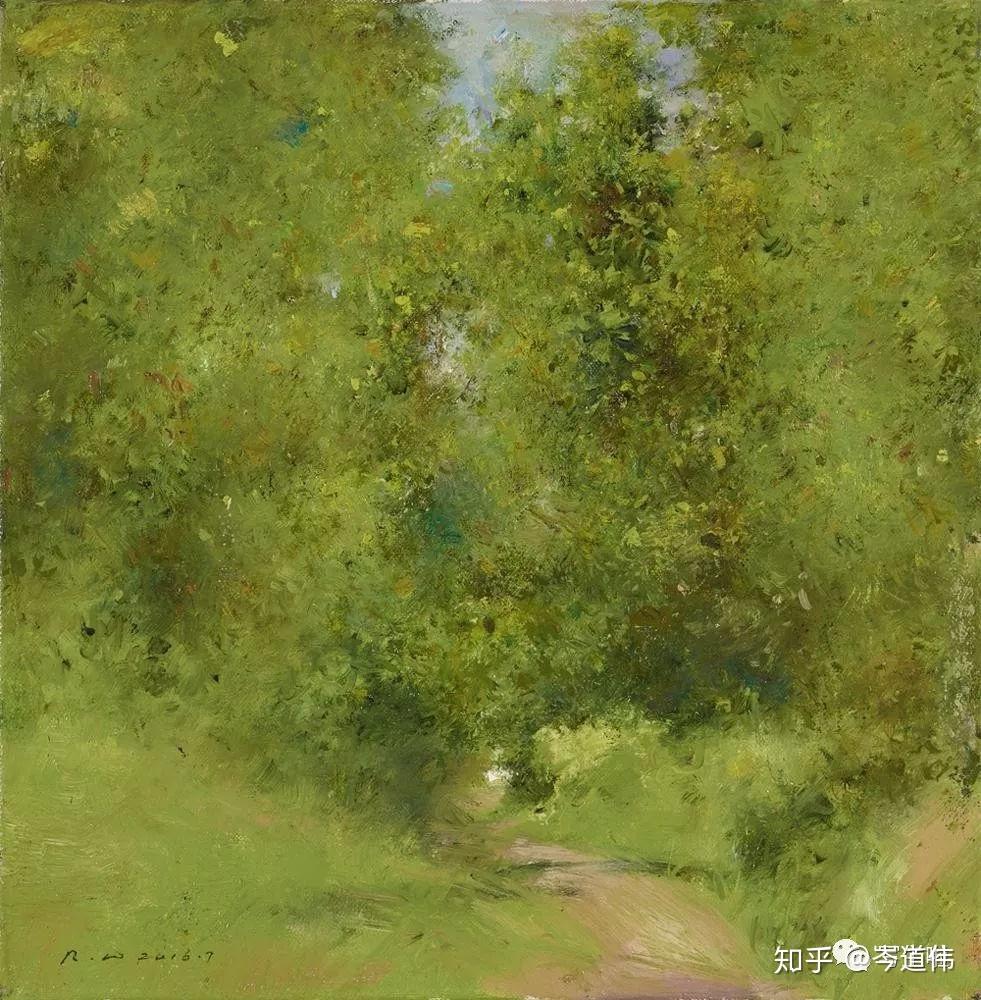 【写实画派】:中国当代油画艺术大家——郭润文风景油画 - 知乎