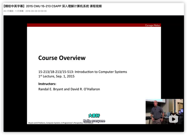 Introduction To Computer Systems Cmu
