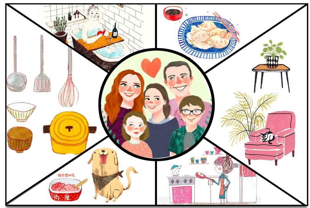 创意思维绘画课之相似联想对比联想你可以想到和它相反的事物