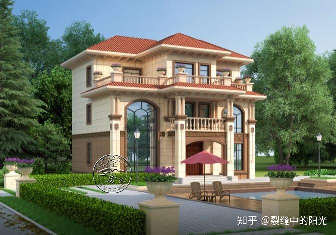 别墅设计400余平的三层复古欧式古典风韵味犹存