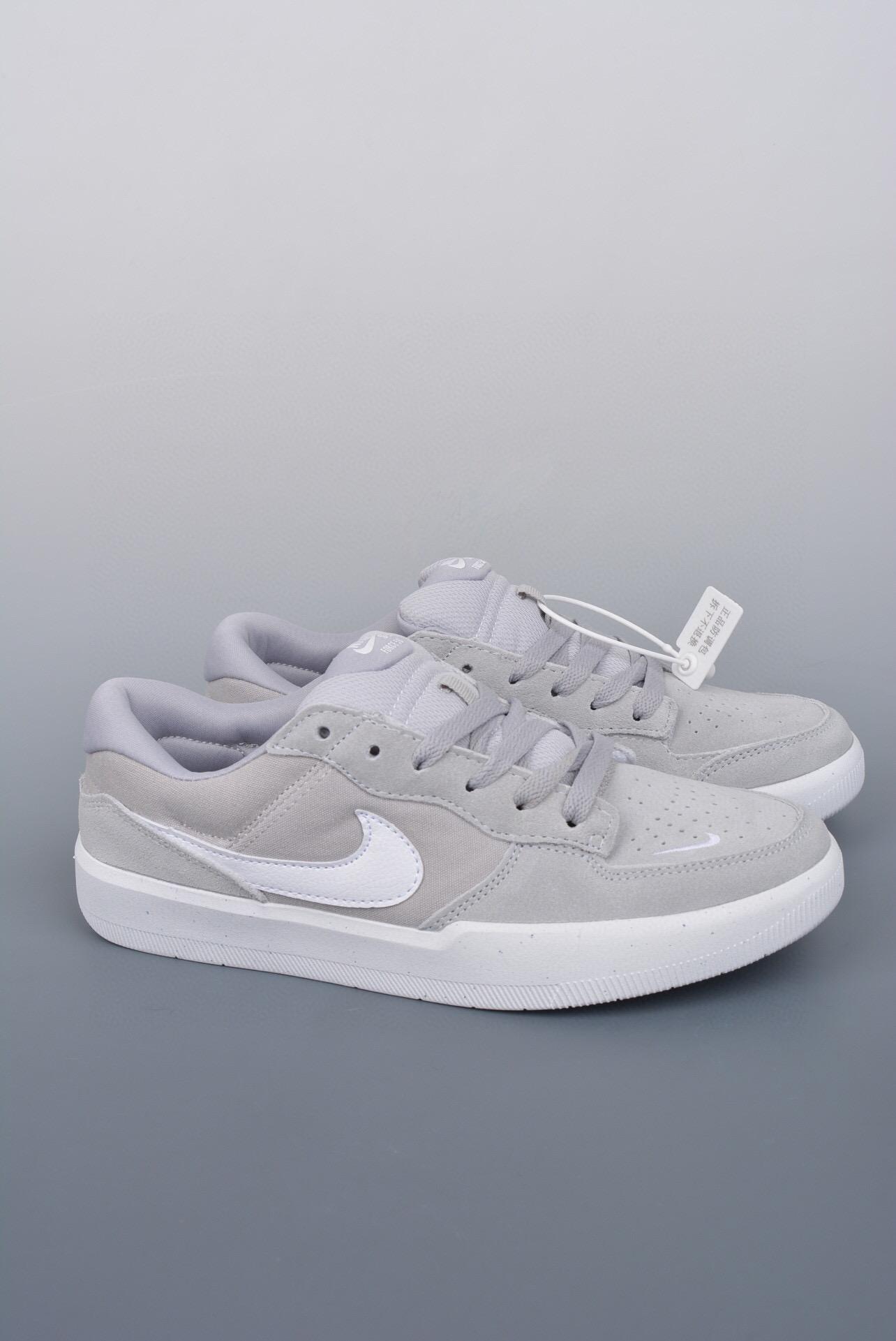 耐克nikesbforce58greywhite灰白低帮运动鞋